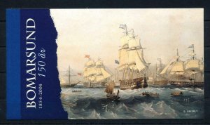 [58605] Aland 2004 Bomarsund Sailing ships Prestige Booklet MNH