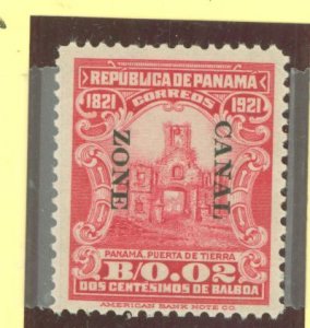 Canal Zone #61a Mint (NH) Single