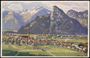 Germany 1930 Oberammergau Bavaria Passionspiel Private GSK Postal Card Cov 68567