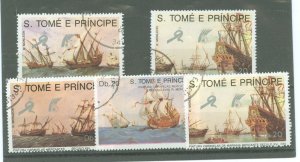 St. Thomas & Prince Islands #891-895  Single (Complete Set)