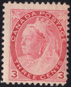 Canada unused 3c carmine 1899 SC78