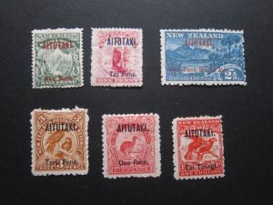 Penrhyn Island 1903 Sc 1-6 set MH