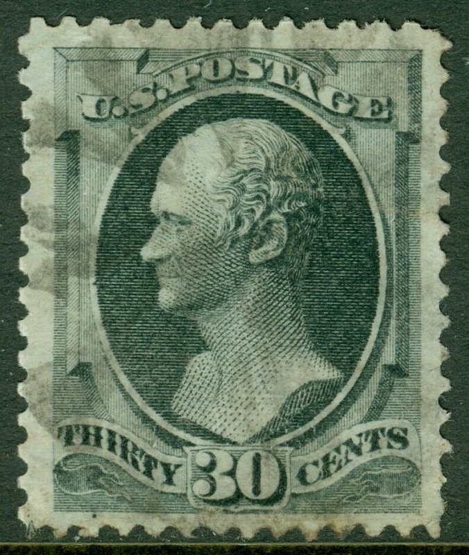 EDW1949SELL : USA 1870 Sc #143 VF Used. Choice & Very Rare. PSAG Cert. Cat $4000