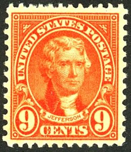 U.S. #641 MINT OG LH