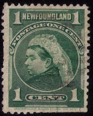 Newfoundland Sc 80 Ylw Green Used VF