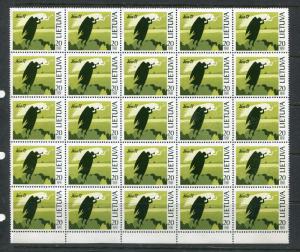 Lithuania 1991 Mi 470-2 MNh in blocks of 25 CV 37.50 euro  4800