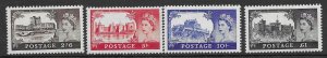 GB   309-12   1955  set  4   VF Unused