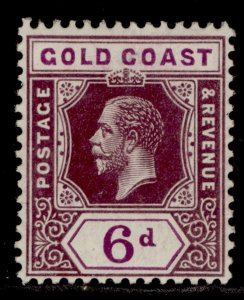 GOLD COAST GV SG78, 6d dull & bright purple, M MINT. Cat £13.