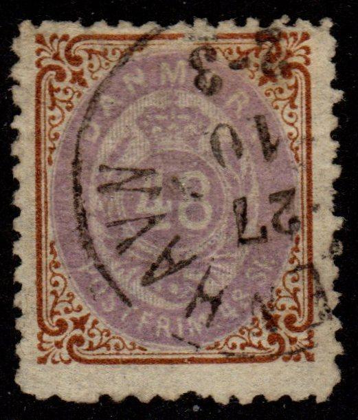 Denmark - Scott #24 Used