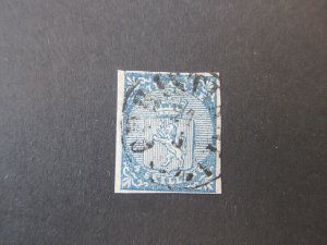 Norway 1855 Sc 1 FU