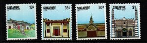 SINGAPORE SG471/4 1984 NATIONAL MONUMENTS  MNH
