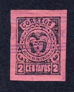 Colombia stamps #186a, used