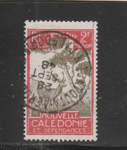 New Caledonia  Scott#  J30  Used  (1928 Malayan Sambar)