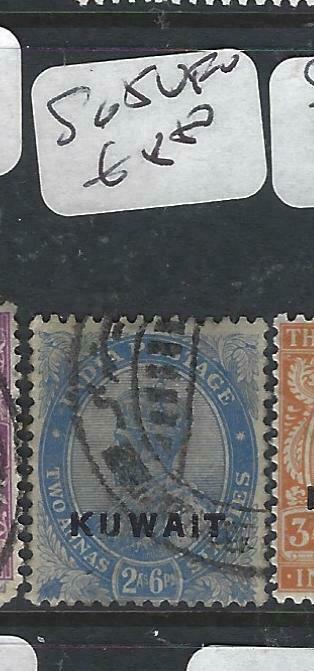 KUWAIT   (PP2704B) ON  INDIA KGV   2A 6P   SG 5     VFU