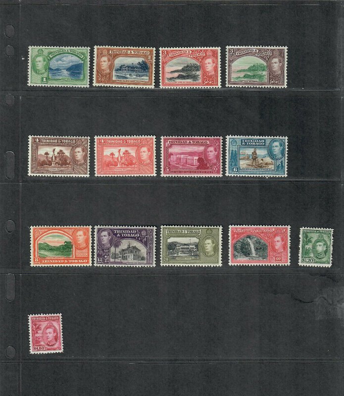 Trinidad+Tobago Sc#50-61 M/LH+NH/VF, Cv. $125