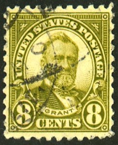 U.S. #589 USED