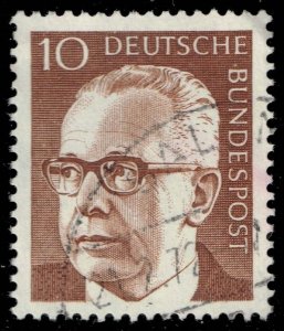 Germany #1029 Gustav Heinemann; Used