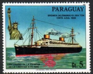 Paraguay General Issue Postage Stamp