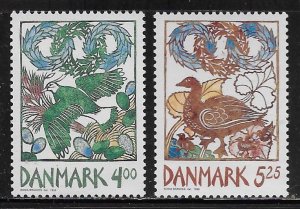 Denmark Scott #'s 1150 - 1151 MNH