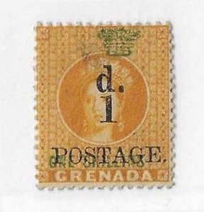 Grenada Sc #28 1p on 1sh OG VF