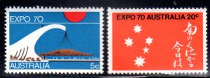 Australia   472-473 NH    CV$1.05