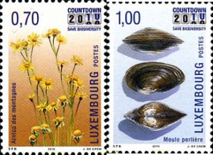 245804 MNH LUXEMBURGO 2010 BIODIVERSIDAD