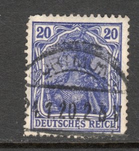 Germany  Scott # 84  used   single