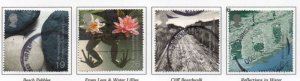Great Britain Sc 1898-1901 2000 Water & Coast Millennium stamp set used