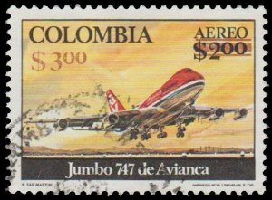 COLOMBIA. SCOTT # C636. USED.