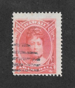 HAWAII Scott #49 Used $1.00 2018 CV $275.00