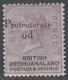 Bechuanaland Protectorate 65 MLH CV $125.00