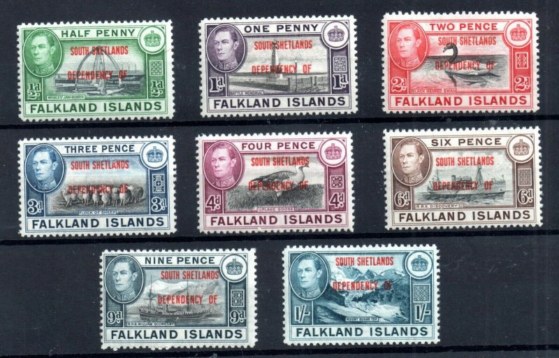 Falklands 1944 South Shetlands mint MH set WS18837