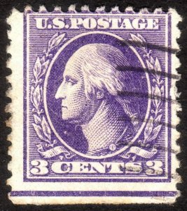 1918, US 3c, Washington, Used, Sc 530