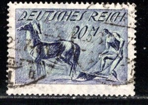 Germany Reich Scott # 155, used, exp. h/s, Mi#176a
