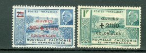 NEW CALEDONIA VICHY #B12A-B...SET...MNH...$1.90