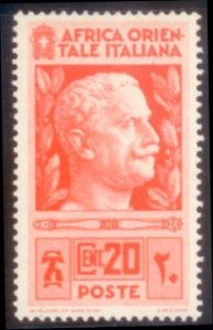 Italian Offices in Africa 1938 SC# 6 MLH-OG E48