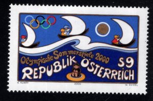 Austria Scott 1827 MNH** 2000 Summer Olympics stamp