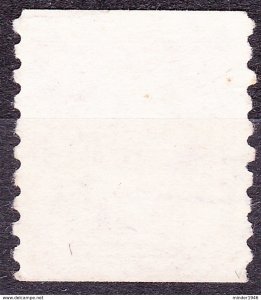 CANADA 1933 KGV 3c Scarlet Coil Stamp SG328 Fine Used