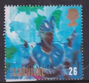 G. Britain 1998 -  Europa- Festivals - Woman in Blue -  26p used