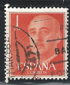 Spain #825 1p Gen Francisco Franco