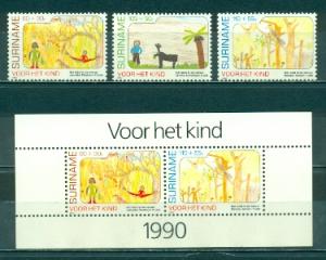 Surinam #B380-B382a  Mint NH  Scott $9.50   Set + S/S