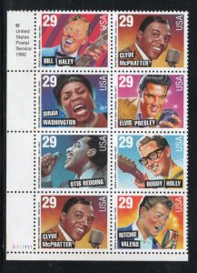 ALLY'S US Scott #2724-30 29c Rock & Roll/Rhythm Blues [8] MNH F/VF [F-10a]