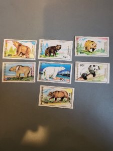 Stamps Mongolia Scott #1769-75 nh