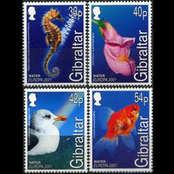 GIBRALTAR 2001 - Scott# 871-4 Europa-Fauna Set of 4 NH