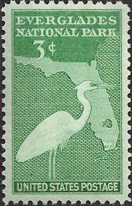 # 952 MINT NEVER HINGED EVERGLADES NATIONAL PARK