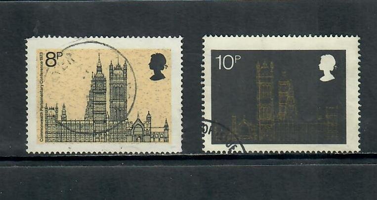 G.B 1973 COMMEMORATIVE SET COMMONWEALTH PARLIAMENTARY CONF. ISSUE , USED h130121