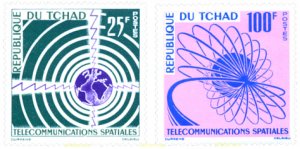 263063 MNH CHAD 1963 TELECOMUNICACIONES