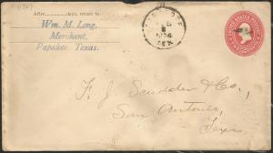 TEXAS BEE COUNTY (1904 Papalote) DPO DEAD POST OFFICE 1860-1923