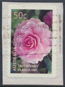 Australia  SG 2292  SC# 2139 Used SA Camellia  Flowers  see details scan    