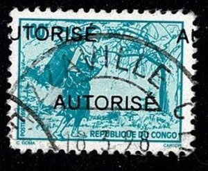 Congo #1159 AUTORISE overprint
